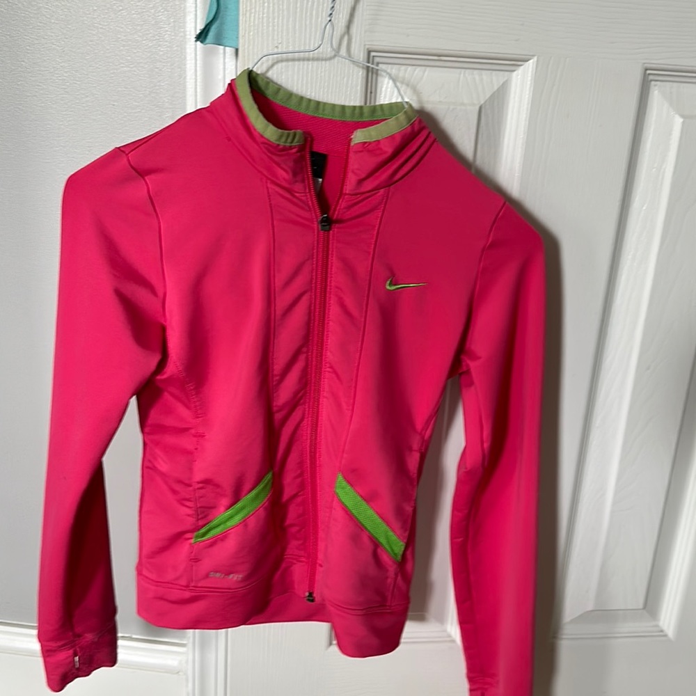 Girls Nike zip up jacket